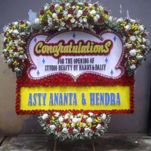 Papan Bunga Opening poris gaga baru
